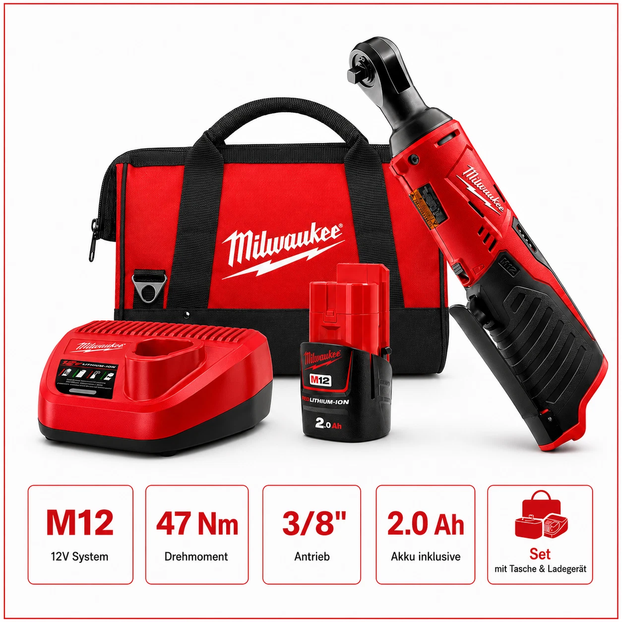 Milwaukee M12 IR-201B – Foto 1